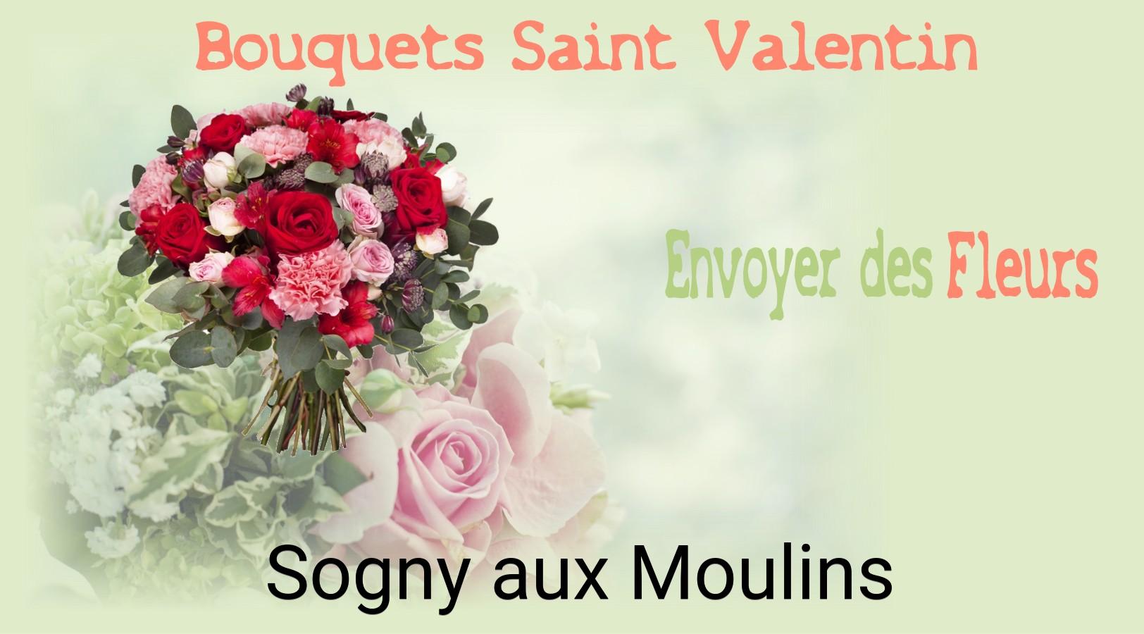 Roses de Saint-Valentin livrées à Sogny-aux-Moulins